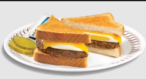 Waffle House Sandwich Menu