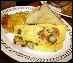 Waffle House Omelet Menu 