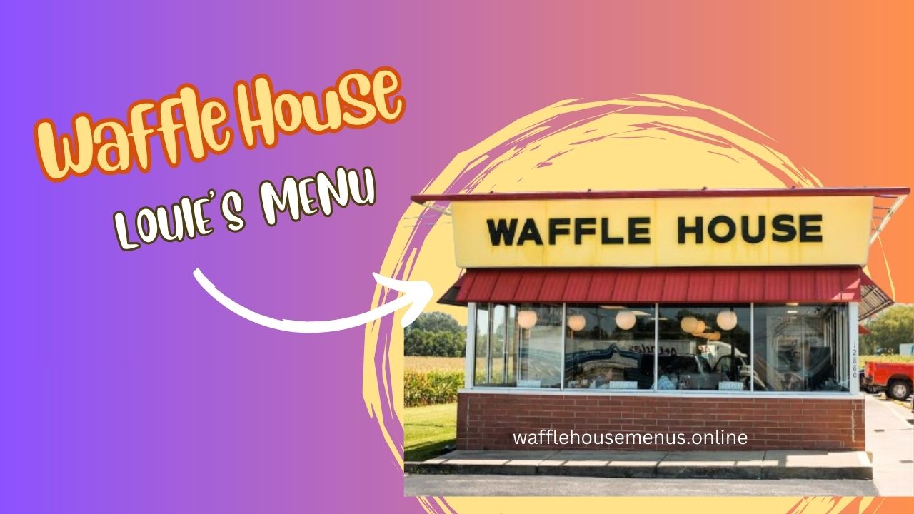 Louie’s Waffle House Menu With Prices 2024 [Updated 2024]