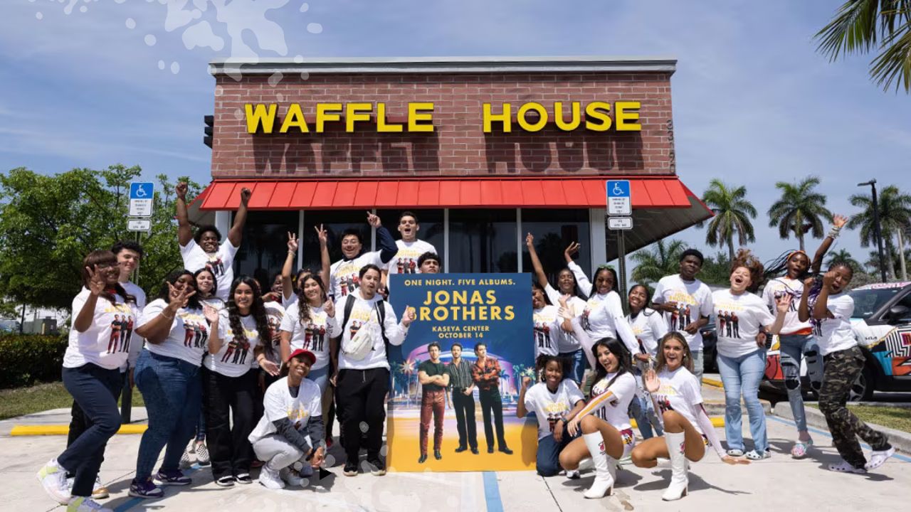 Waffle House Jonas Brothers